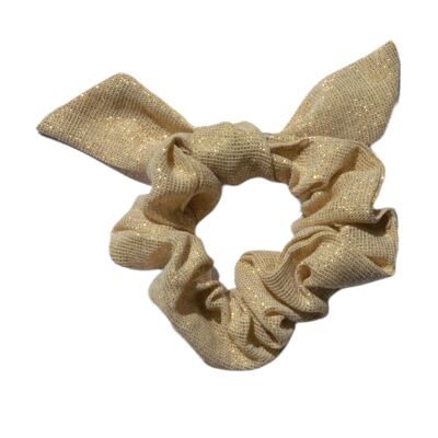 SCRUNCHIES DORADOS (SET DE 6)