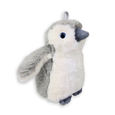 Pinguin Baby 18 cm grau/weiß