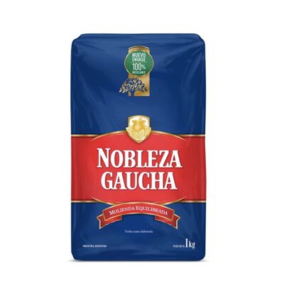 NOBLEZA GAUCHA Azul Tradicional 1Kg - Yerba Mate