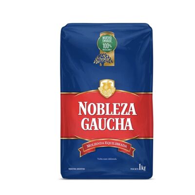 NOBLEZA GAUCHA Azul Tradicional 1Kg - Yerba Mate