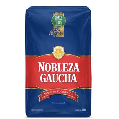 NOBLEZA GAUCHA Azul Traditionell 500g - Yerba Mate