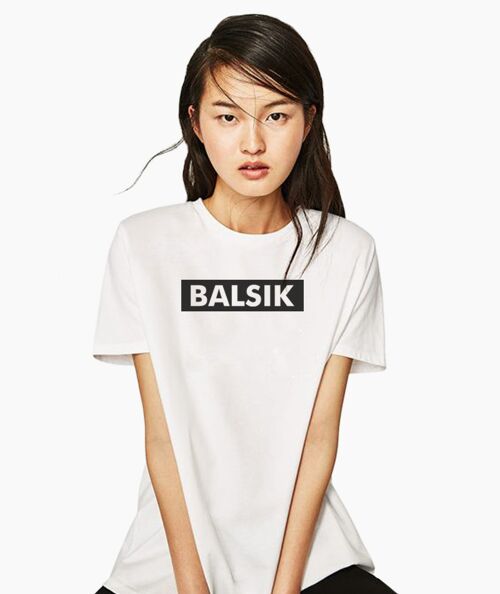 Balsik  bl. white unisex t-shirt