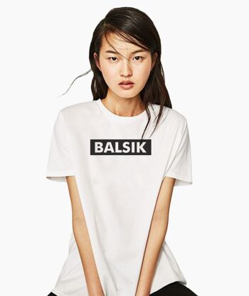 BALSIK BL. T-SHIRT UNISEXE BLANC 1