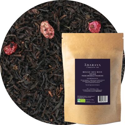 Organic Rouge des Bois black tea 100g