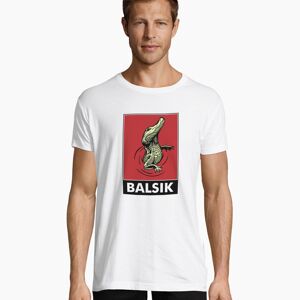 T-SHIRT UNISEXE ALLIGATOR BLANC