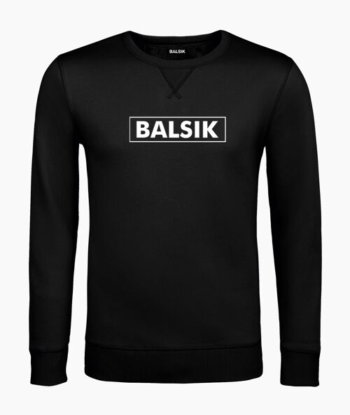 Balsik  tr. black unisex sweatshirt
