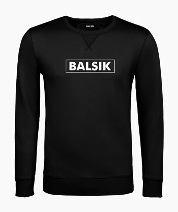 BALSIK TR. SWEAT-SHIRT UNISEXE NOIR 1