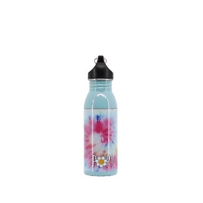 O mein Papa! Tie Dye-Wasserflasche 500 ml, Mehrfarbig