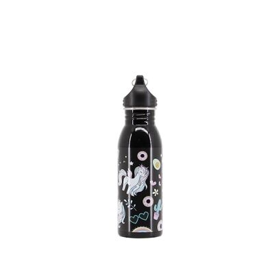 Oh mein Papa! Illusion-Wasserflasche 500 ml, Schwarz