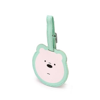 We're Bears Mint-Luggage Tag, Vert 3