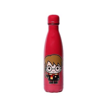 Harry Potter Chibi-Thermos Bottiglia 500 ml, Marrone