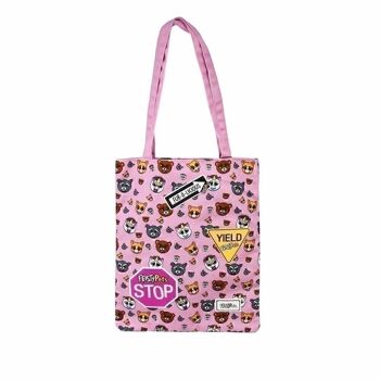 Feisty Pets Sir Growls-Shopping Bag Sac à provisions Multicolore 1