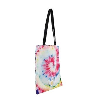 Oh Mon Pop ! Tie Dye-Shopping Bag Shopping Bag, Multicolore 2