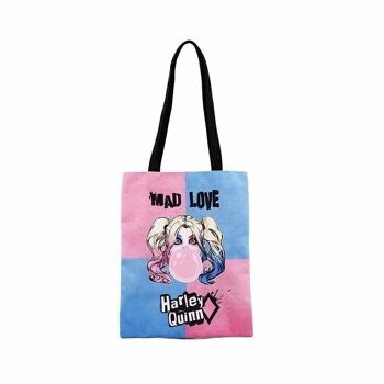 DC Comics Harley Quinn Bad Girl-Shopping Bag Sac à provisions Rose 3