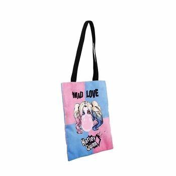 DC Comics Harley Quinn Bad Girl-Shopping Bag Sac à provisions Rose 4
