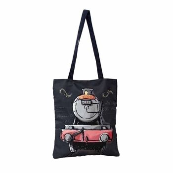 Harry Potter Train-Shopping Bag Shopping Bag, Noir 1