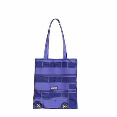 Harry Potter Knight Bus-Shopping Bag Sac à provisions, Bleu