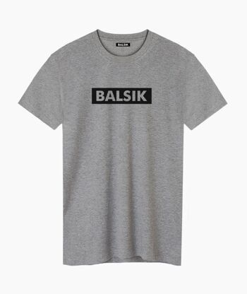 BALSIK BL. T-SHIRT UNISEXE GRIS 1