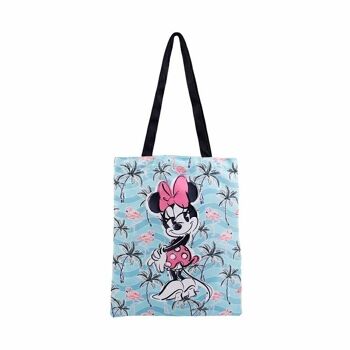 Disney Minnie Mouse Tropic-Shopping Bag Sac de courses Turquoise 1