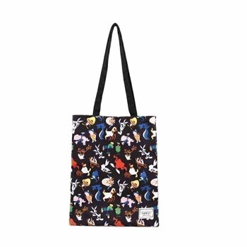 Looney Tunes Gang-Shopping Bag Sac de courses Multicolore 4