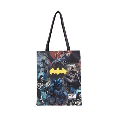 DC Comics Batman Darkness-Shopping Bag Borsa per la spesa, multicolore
