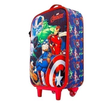 Marvel The Avengers vs Thanos-3D Valise à roulettes souple Multicolore 5