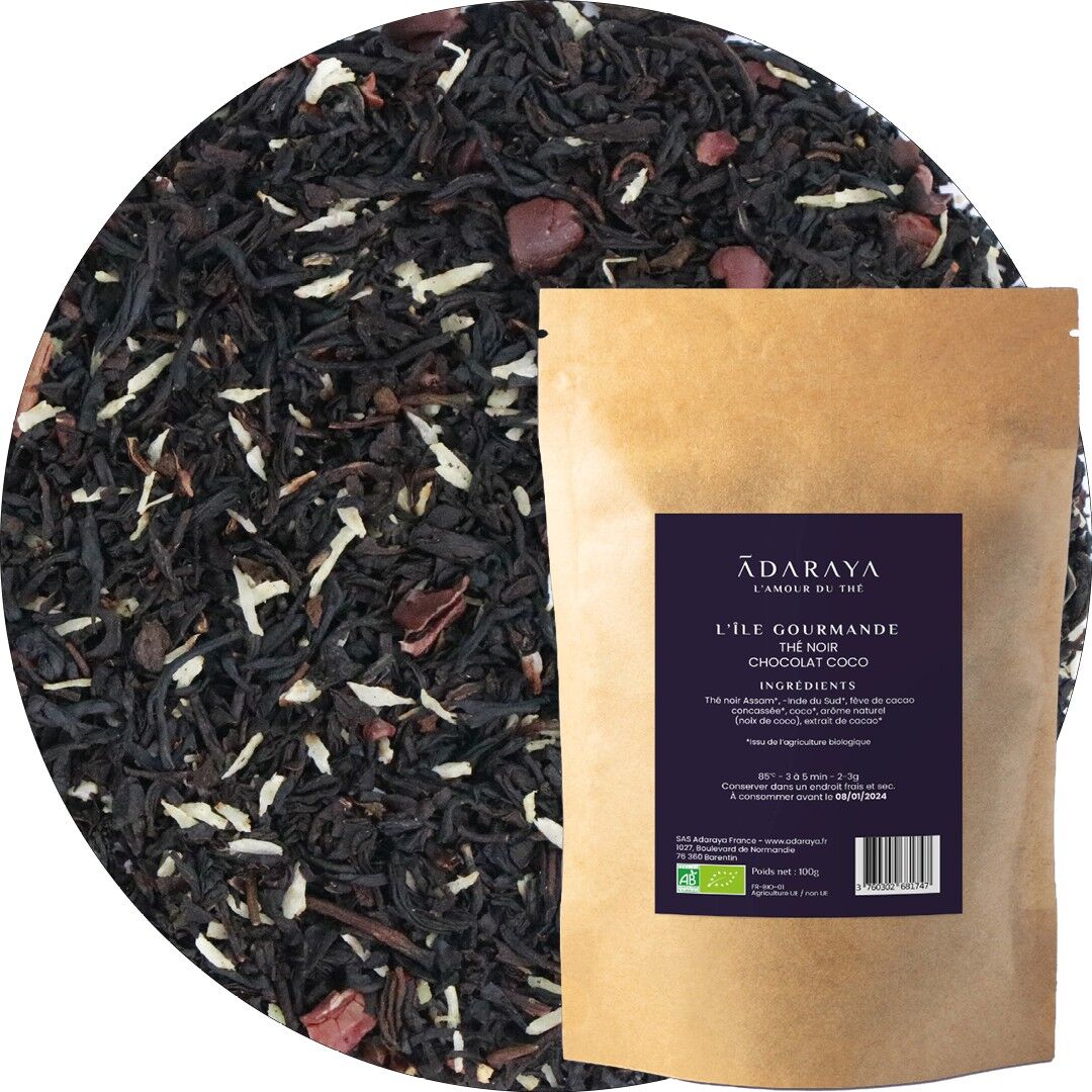 Té negro orgánico L'Ile Gourmande doypack 100g