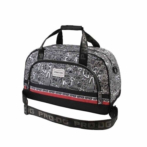 PRODG Hip Hop-Bolsa de Deporte Sport Pocket, Gris