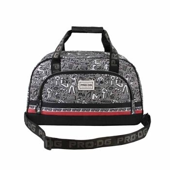 PRODG Hip Hop-Duffel Bag Sport Pocket, Gris 2