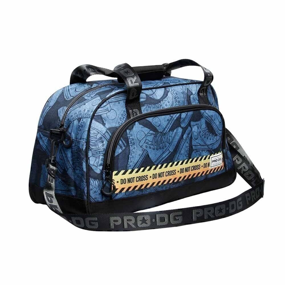 PRODG Do Not Cross-Sport Borsa sportiva tascabile, grigia