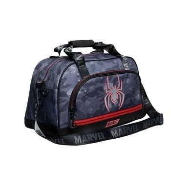 Marvel Spiderman Dark-Sport Sac de sport de poche Gris 1