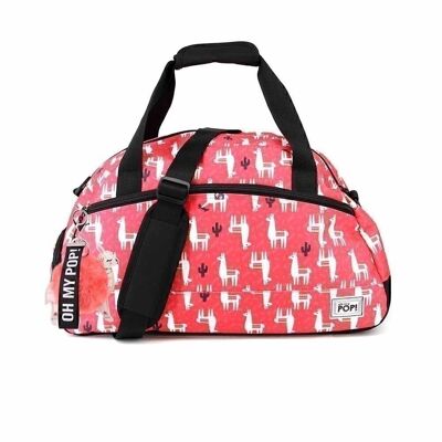 Oh My Pop! Cuzco-Uptown Sports Bag, Red