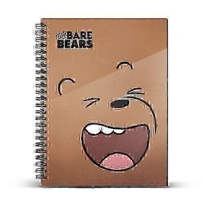 We Are Brown Bears-A5 Notizbuch Millimeterpapier, Braun