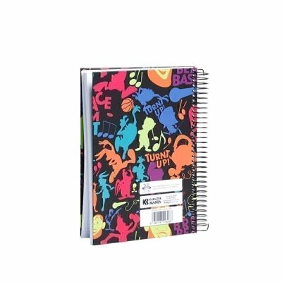 Looney Tunes Space Jam 2: A New Legacy Tune Squad-Notebook A5 Grid Paper, Multicolor