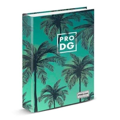 PRODG California-4 Ring Binder, Green