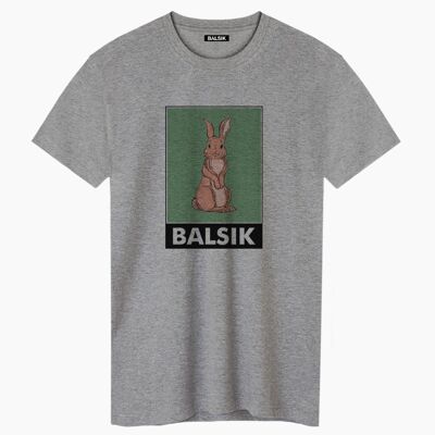Rabbit gray unisex t-shirt