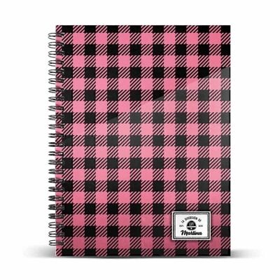 Martina D'Antiochia (Martina's Fun) Pink-Notebook A4 Carta millimetrata, rosa