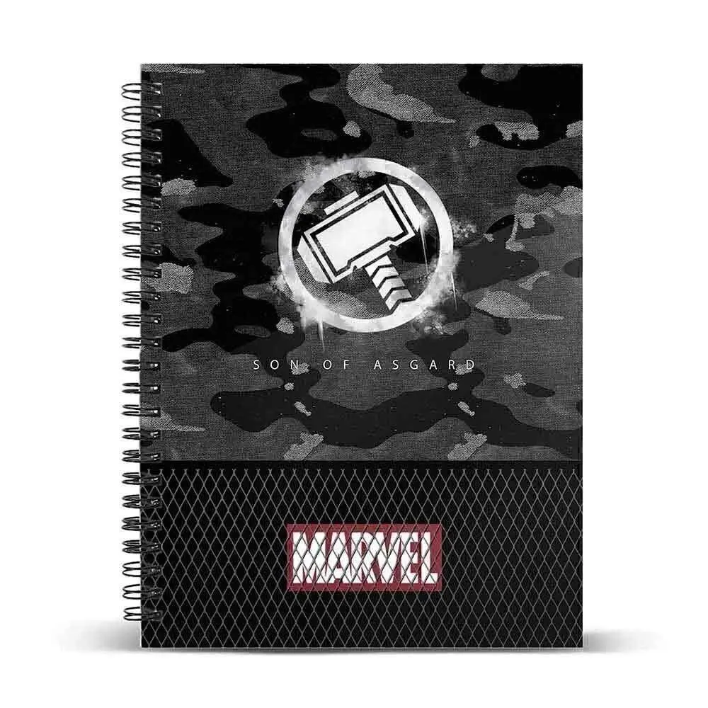 Achat Marvel Thor Hammer-Notebook A4 papier quadrillé, gris en gros