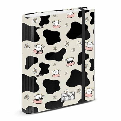 Oh My Pop! Cow-Carpesano 4 Ring Graph Paper, Beige