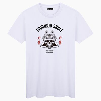 T-SHIRT UNISEX BIANCA TESCHIO SAMURAI