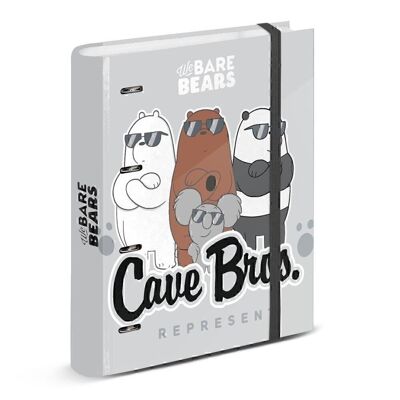 We are Bears Cave-Carpesano 4-Ring-Gitterpapier, mehrfarbig