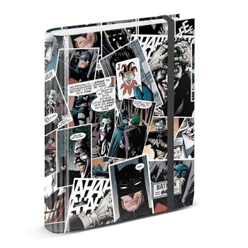 DC Comics Joker Comic-Carpesano Papier quadrillé à 4 anneaux, multicolore