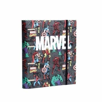 Marvel Brawl-Carpesano Papier millimétré à 4 anneaux Multicolore 3