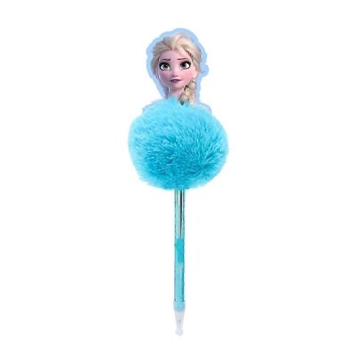 Penna a sfera con pompon Disney Frozen 2 Believe-Elsa, fucsia