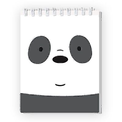 Somos Osos Panda-Libreta Espiral, Blanco