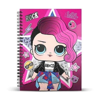 LOL Surprise Rock-Shine Notebook, Multicolor