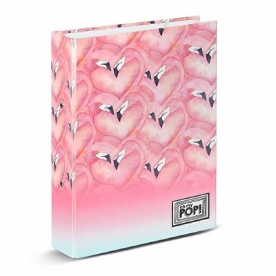 Oh mein Papa! Flaming-2 Ringbuch, Pink