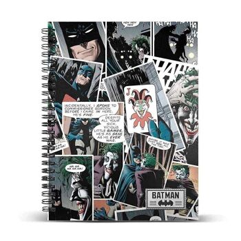 DC Comics Joker Comic-Notebook A5 Papier ligné Multicolore