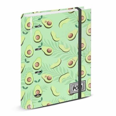 O My Pop! Awacate-Carpesano 4 Ring Lined Paper, Green