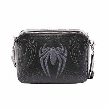 Marvel Spiderman Plague-IBiscuit Sac avec porte-monnaie à biscuits Noir 2